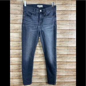 Madewell 9”High Rise Skinny sz 26